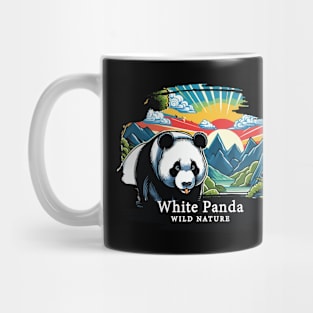 White Panda - WILD NATURE - WHITE PANDA -12 Mug